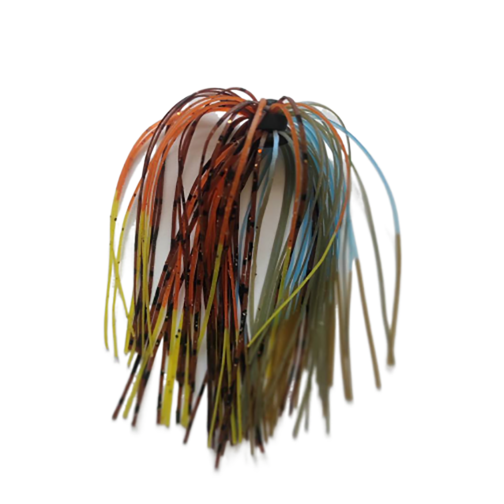 Fishing Lure Buzzbait - 8 Bundles 50 Strands Silicone Jig