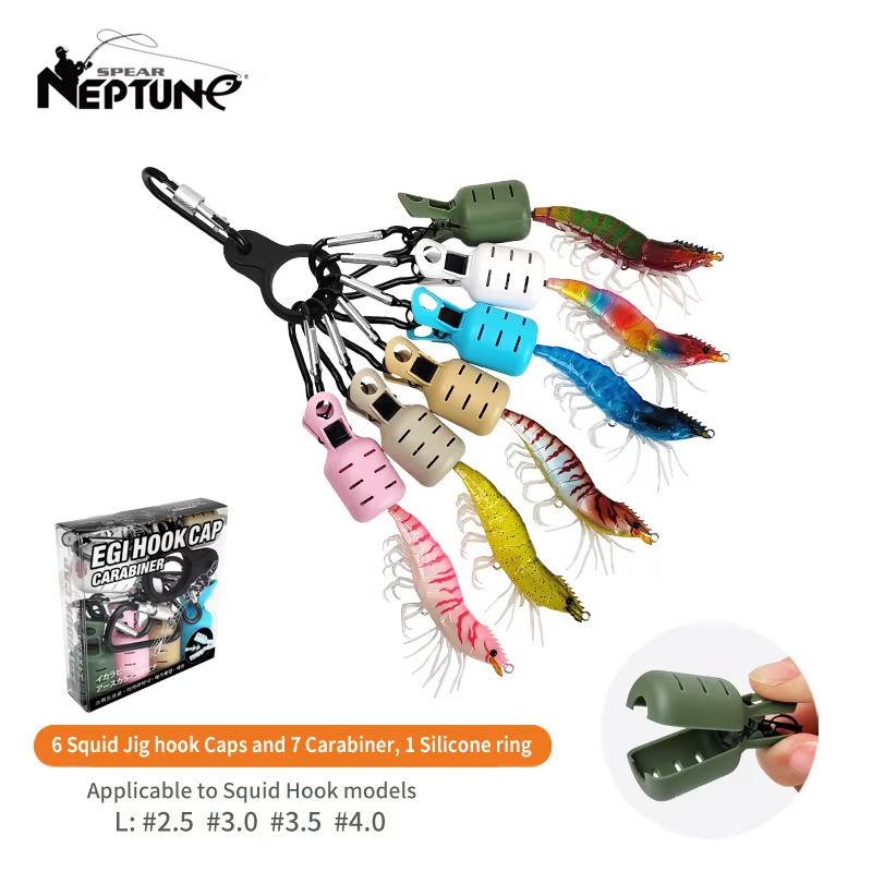 6pcs Colorful Squid Jig Hook C - Fishing Lure Kit ulasan dan harga