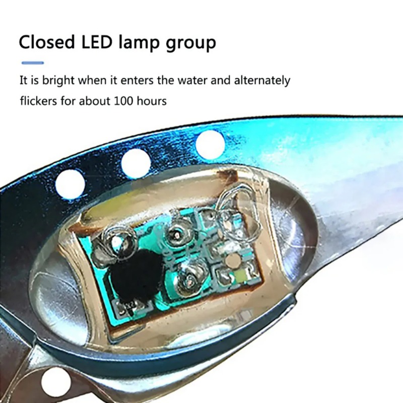 Underwater LED Flashing Light  - Fishing Lure Jig ulasan dan harga