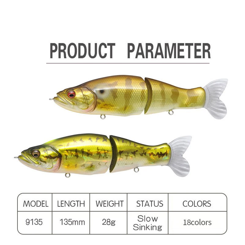 Swimbait Fishing Lure 135mm 31 - Fishing Lure Popper ulasan dan harga