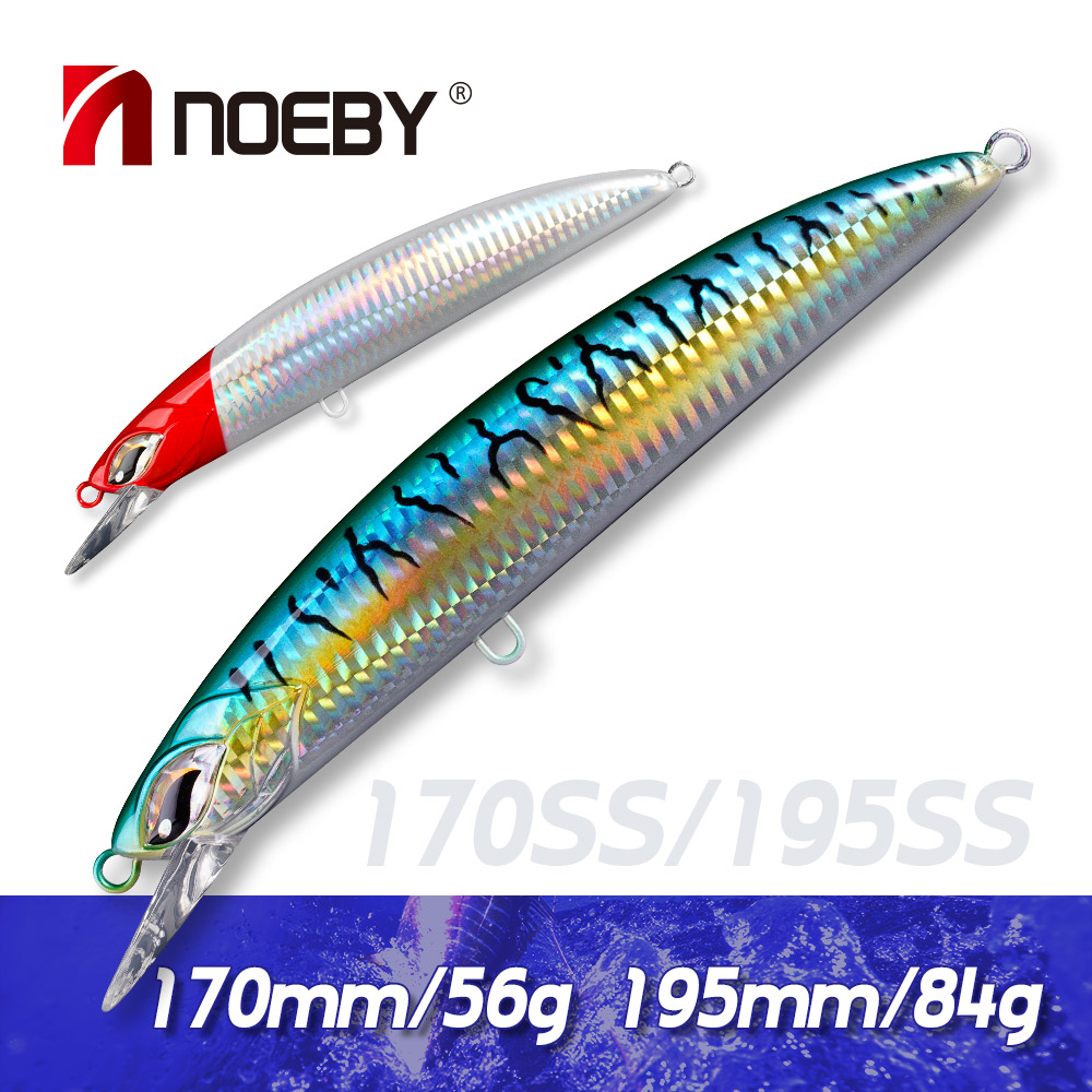NOEBY Heavy Sinking Minnow Lur - Fishing Lure Jerkbait ulasan dan harga