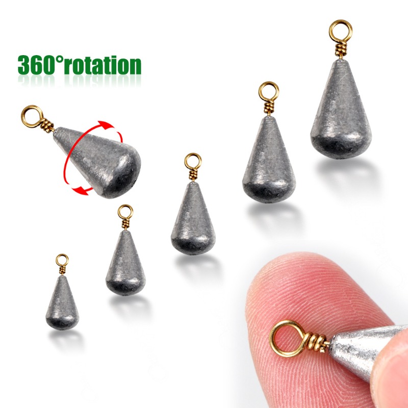 22Pcs with Box Lead Fishing Si - Fishing Lure Spinnerbait ulasan dan harga