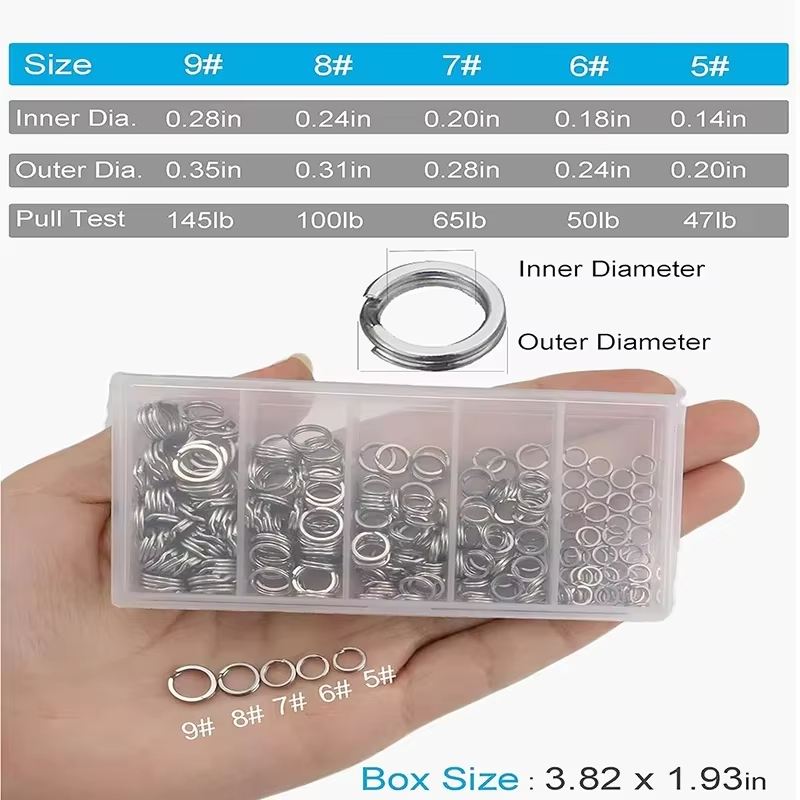 5 Size Stainless Steel Fishing - Fishing Lure Box ulasan dan harga